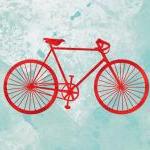 Bicycle print - 5 x 7 - mod..